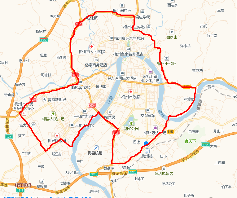 本通告实施后,梅江区,梅县区原划定的黄标车限行区域限行时间不再执行