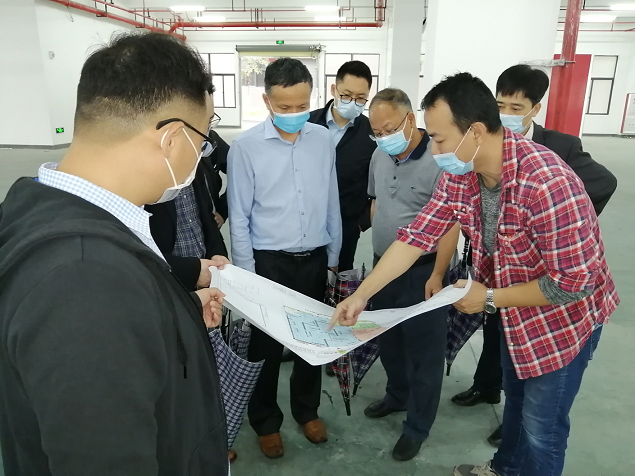 省情报所张伟良来梅州高新区调研