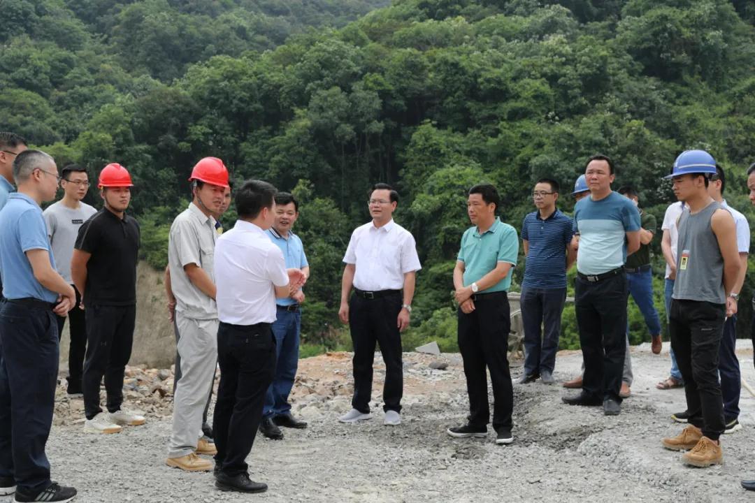 丰顺县县委书记曾永祥率队调研206国道改造工程进展情况 努力确保今年