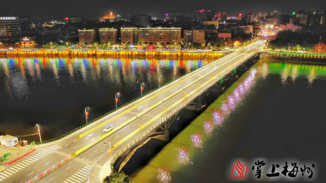 嘉应大桥今起临时开放通行