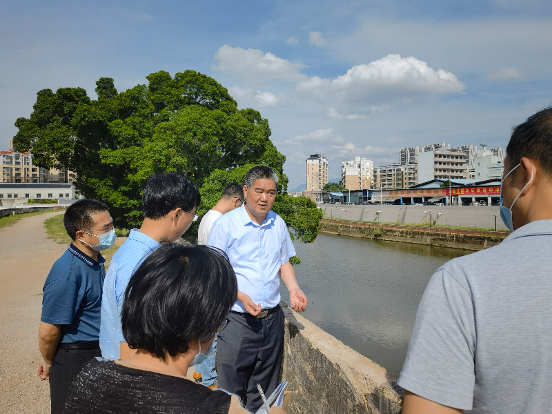 陈海燕局长到梅州大堤管理处开展汛期安全检查1.jpg