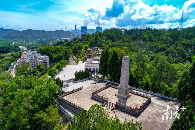 大埔县三河坝战役纪念园景区。袁群华 摄