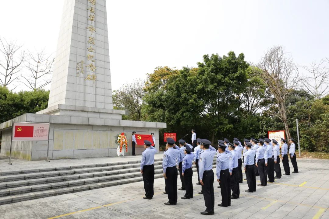 市戒毒所开展缅怀革命先烈清明祭扫活动