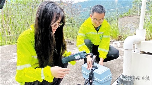 “我为村民测水质”