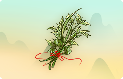挂艾草与菖蒲